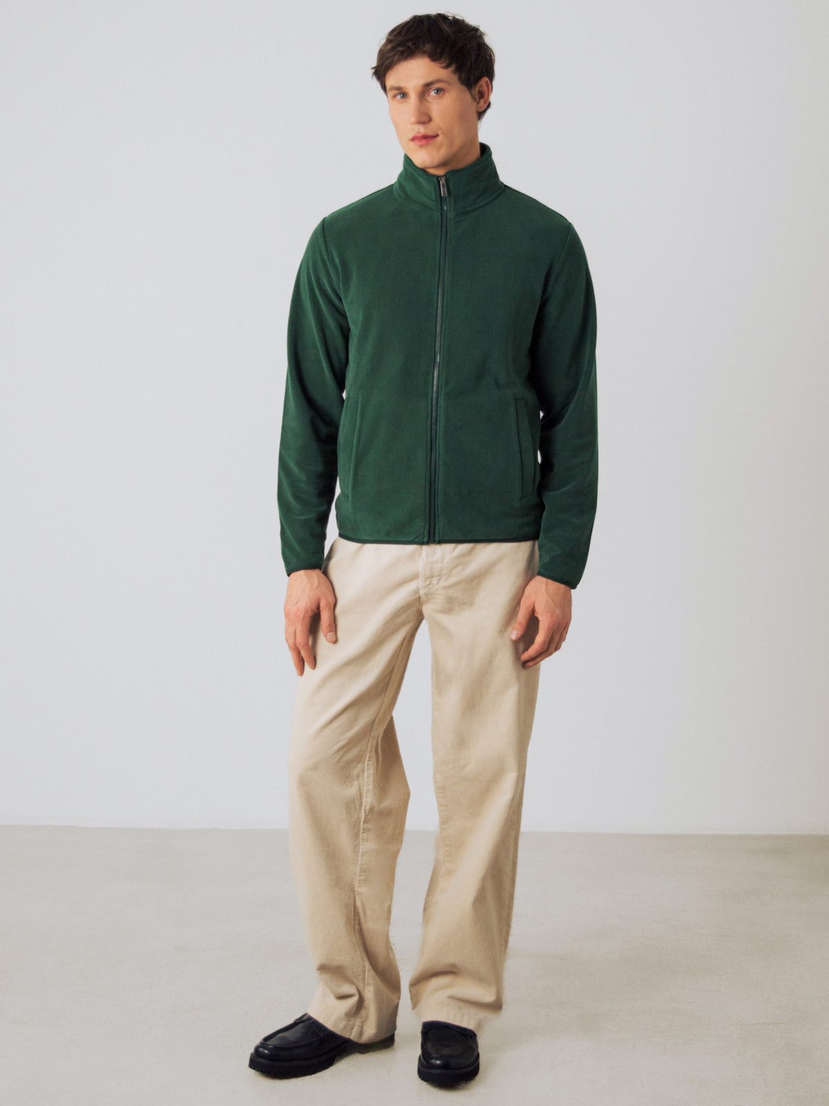 Fleece Zip Jacket Men