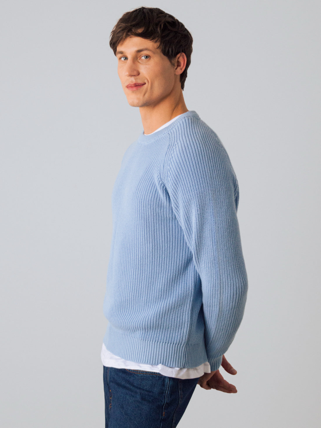 Heavy Knit Jumper Men