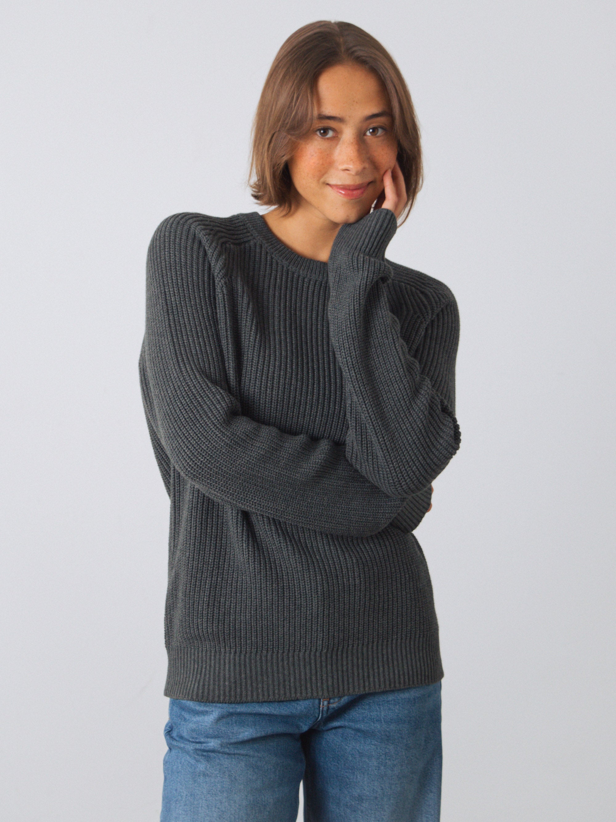 Women Heavy Knit Jumper