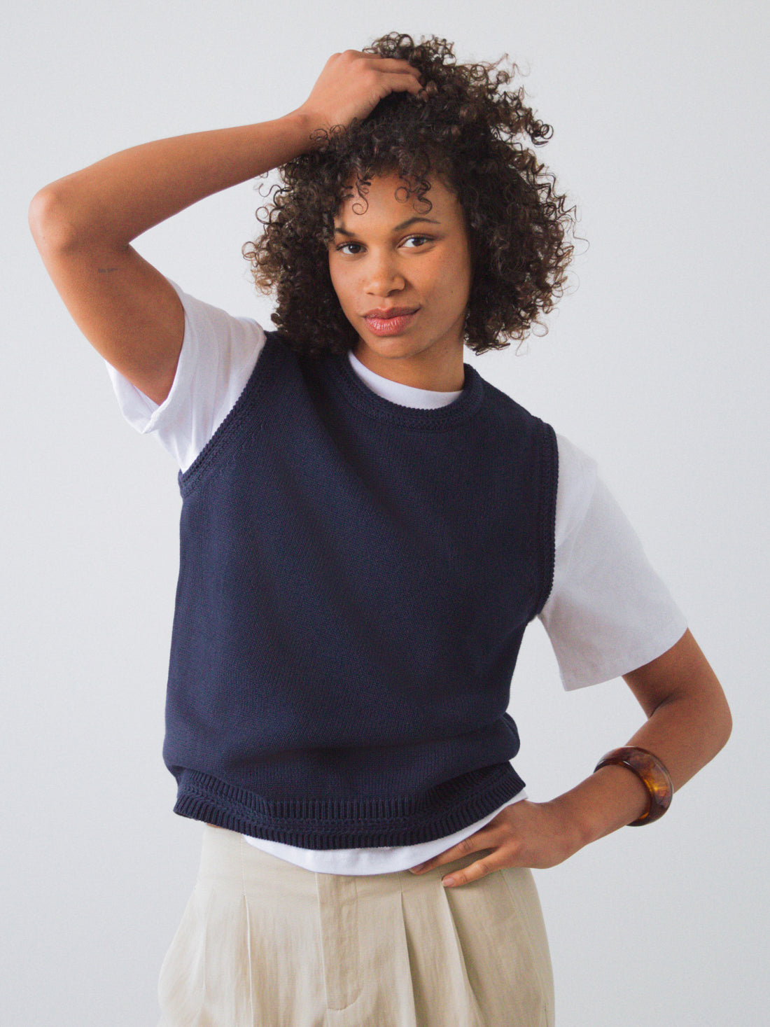 Strick-Tanktop