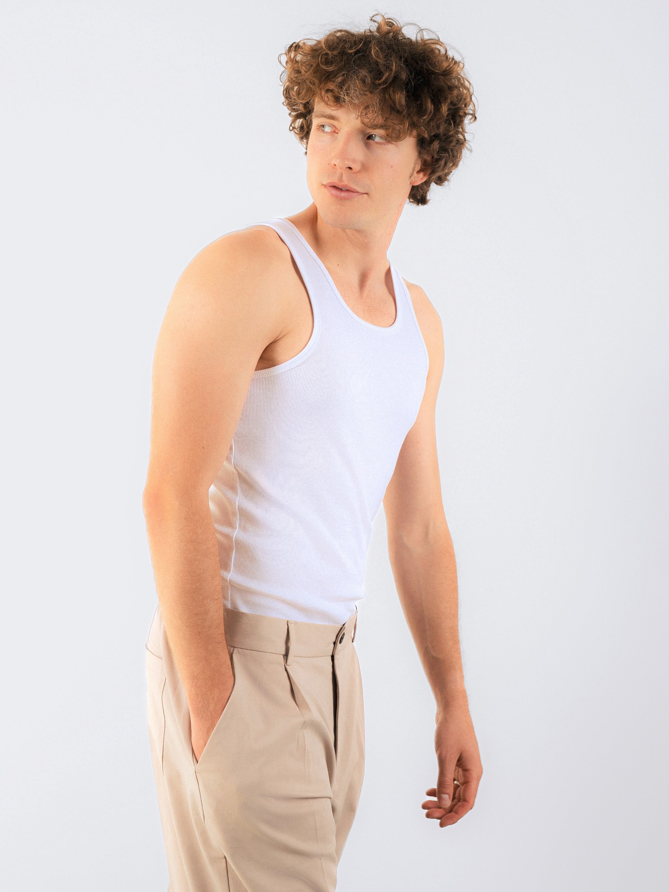 Geripptes Tank-Top