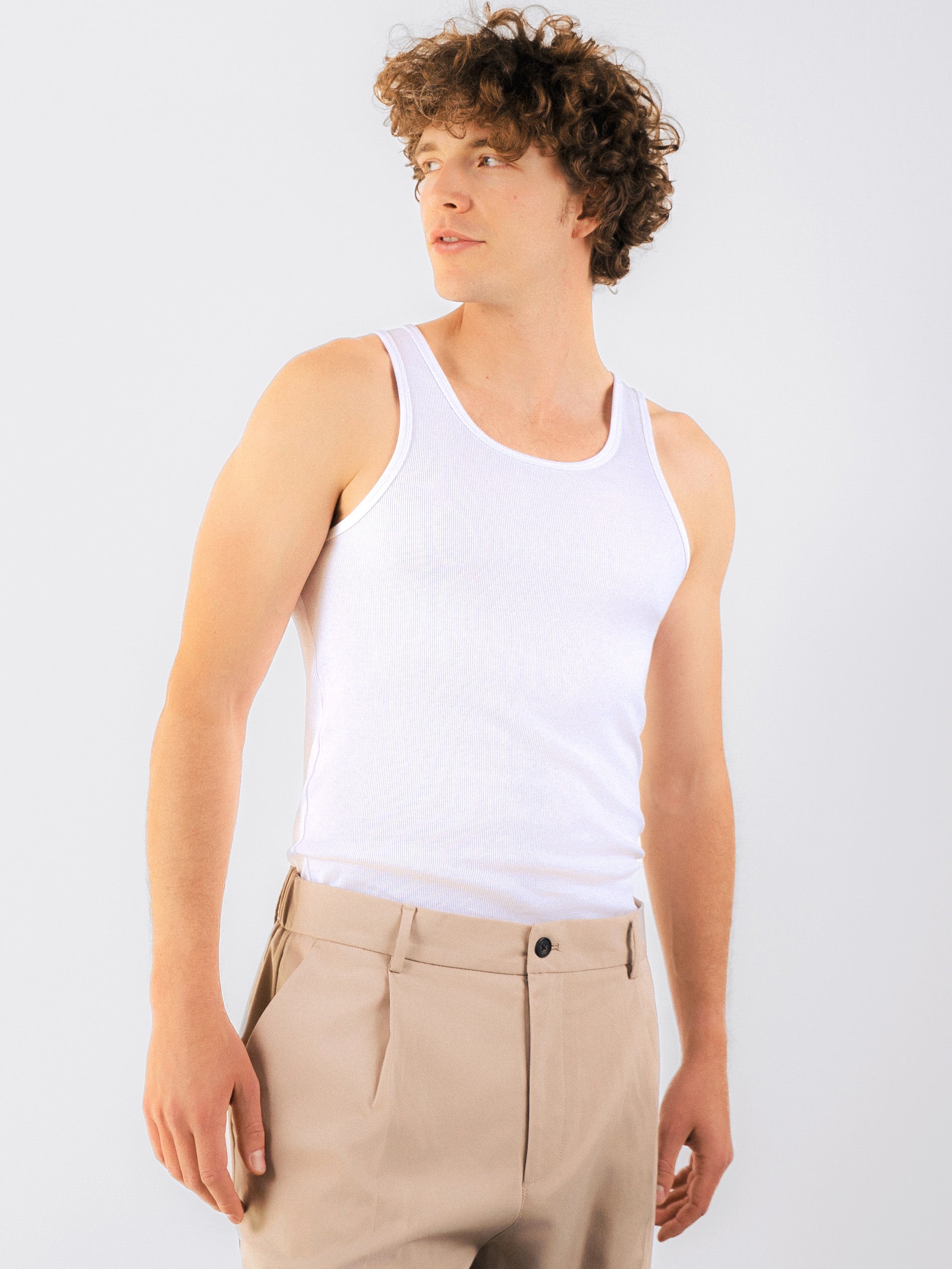 Geripptes Tank-Top