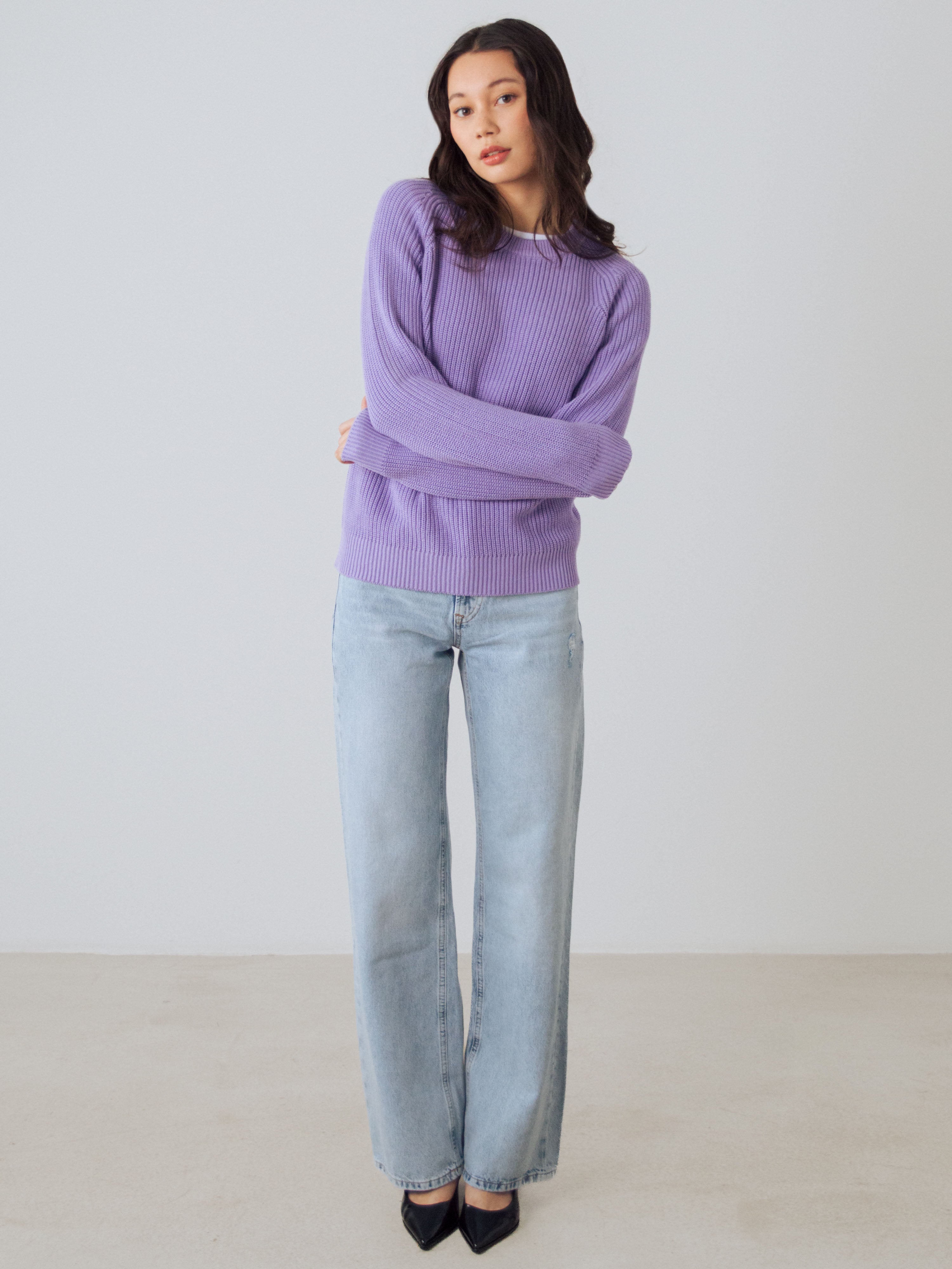 Women Heavy Knit Jumper