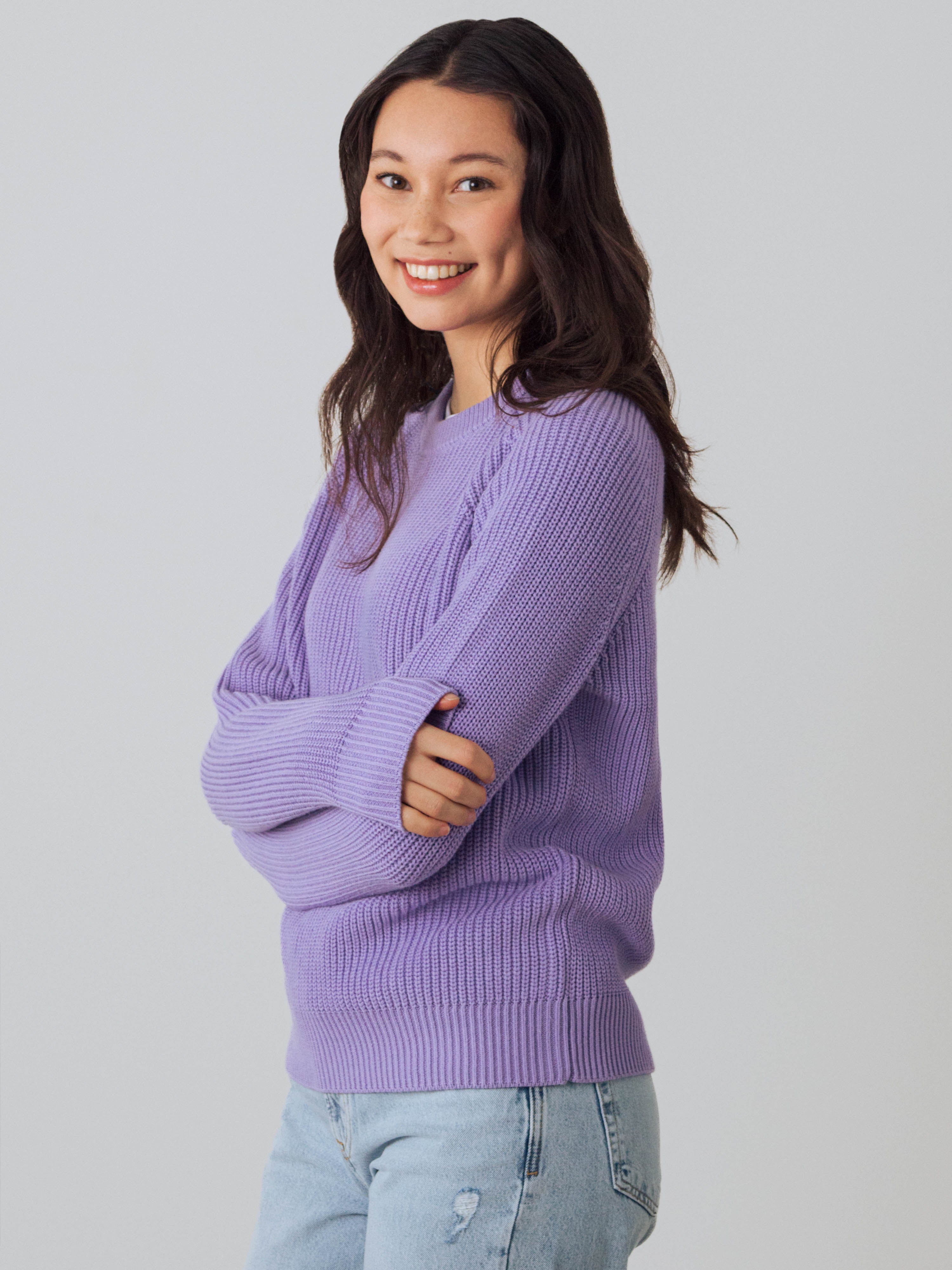 Women Heavy Knit Jumper