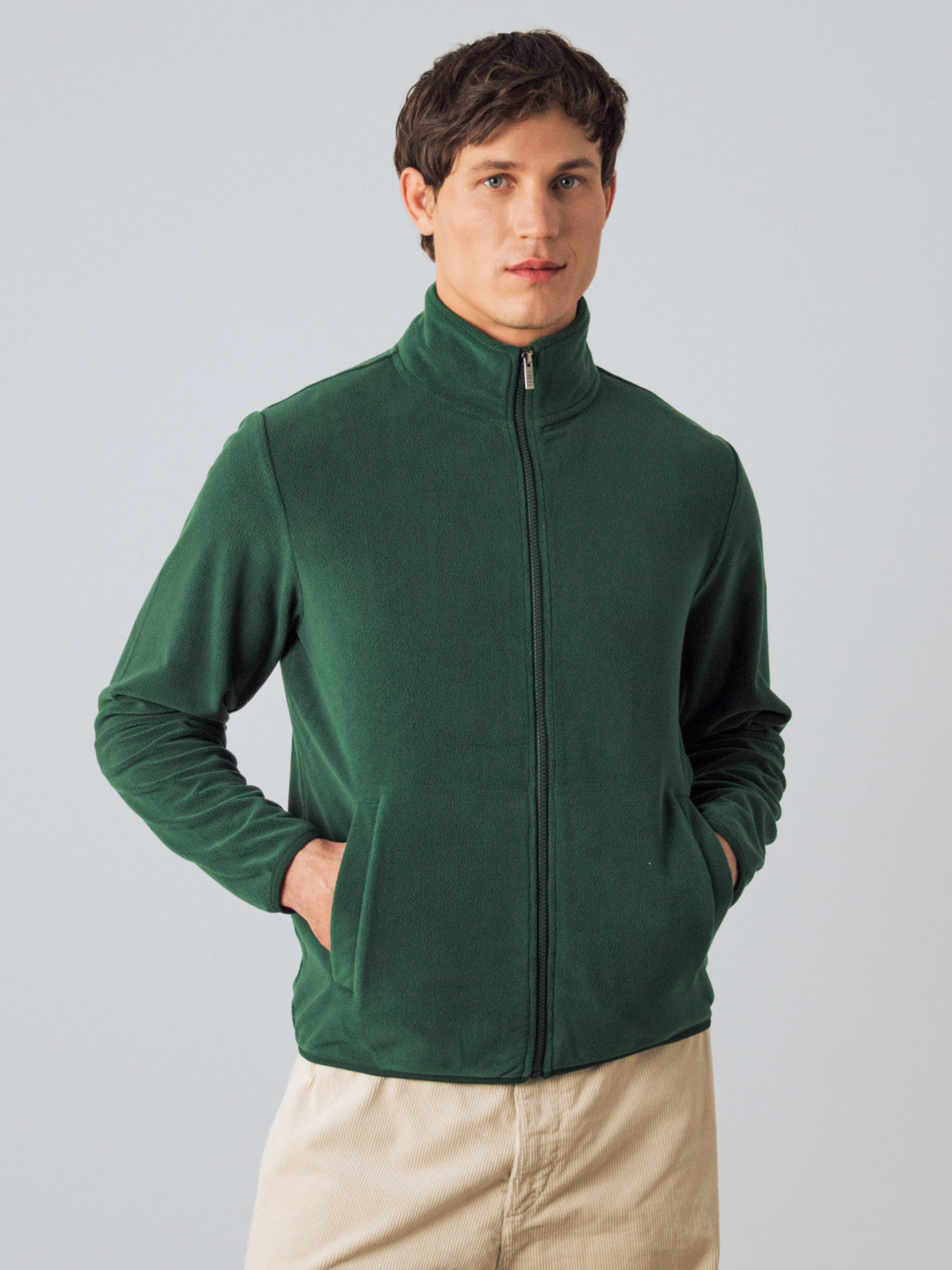 Fleece Zip Jacket Men