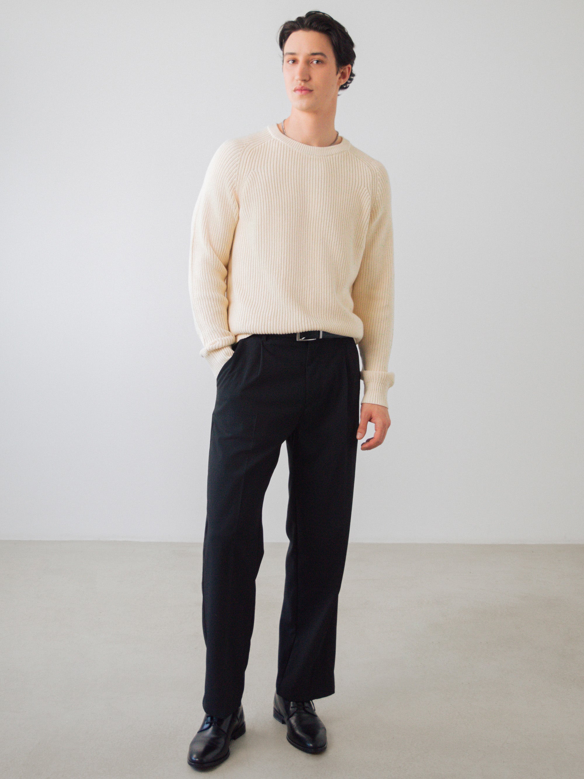 Men Heavy Knit Jumper