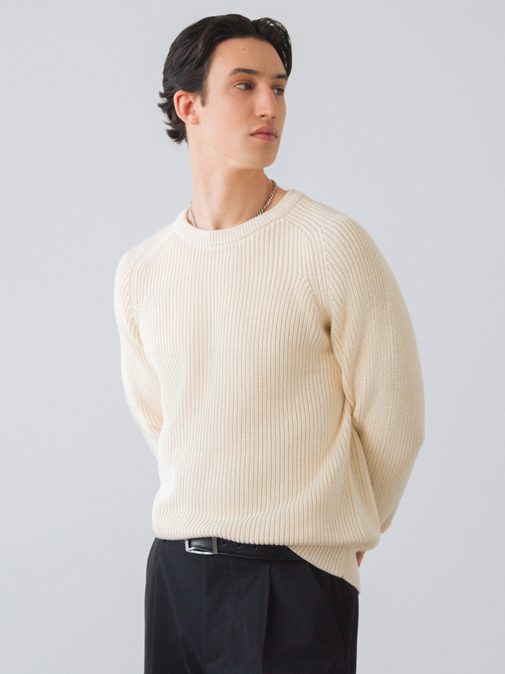 Heavy Knit Jumper Men