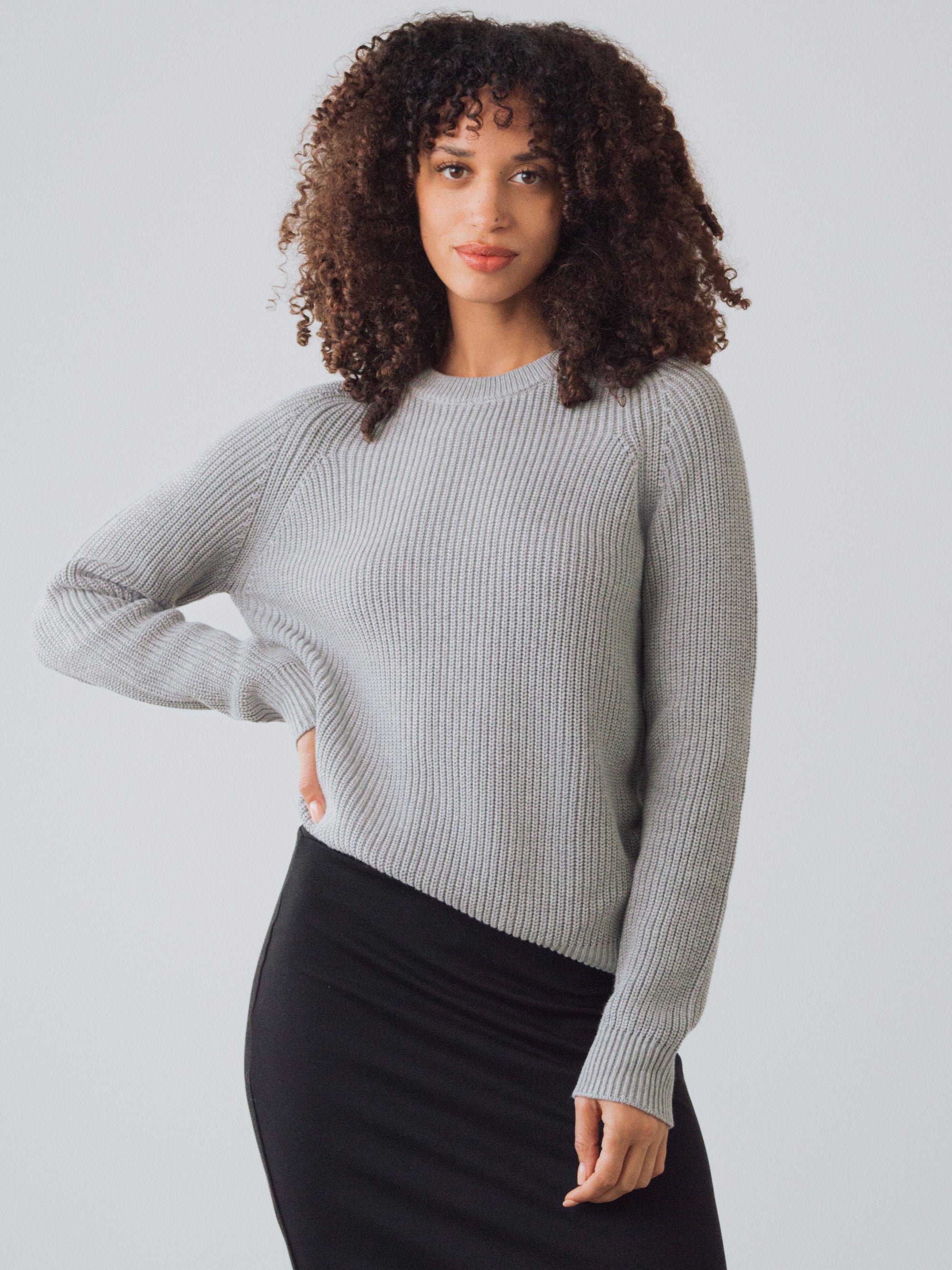 Women Heavy Knit Jumper