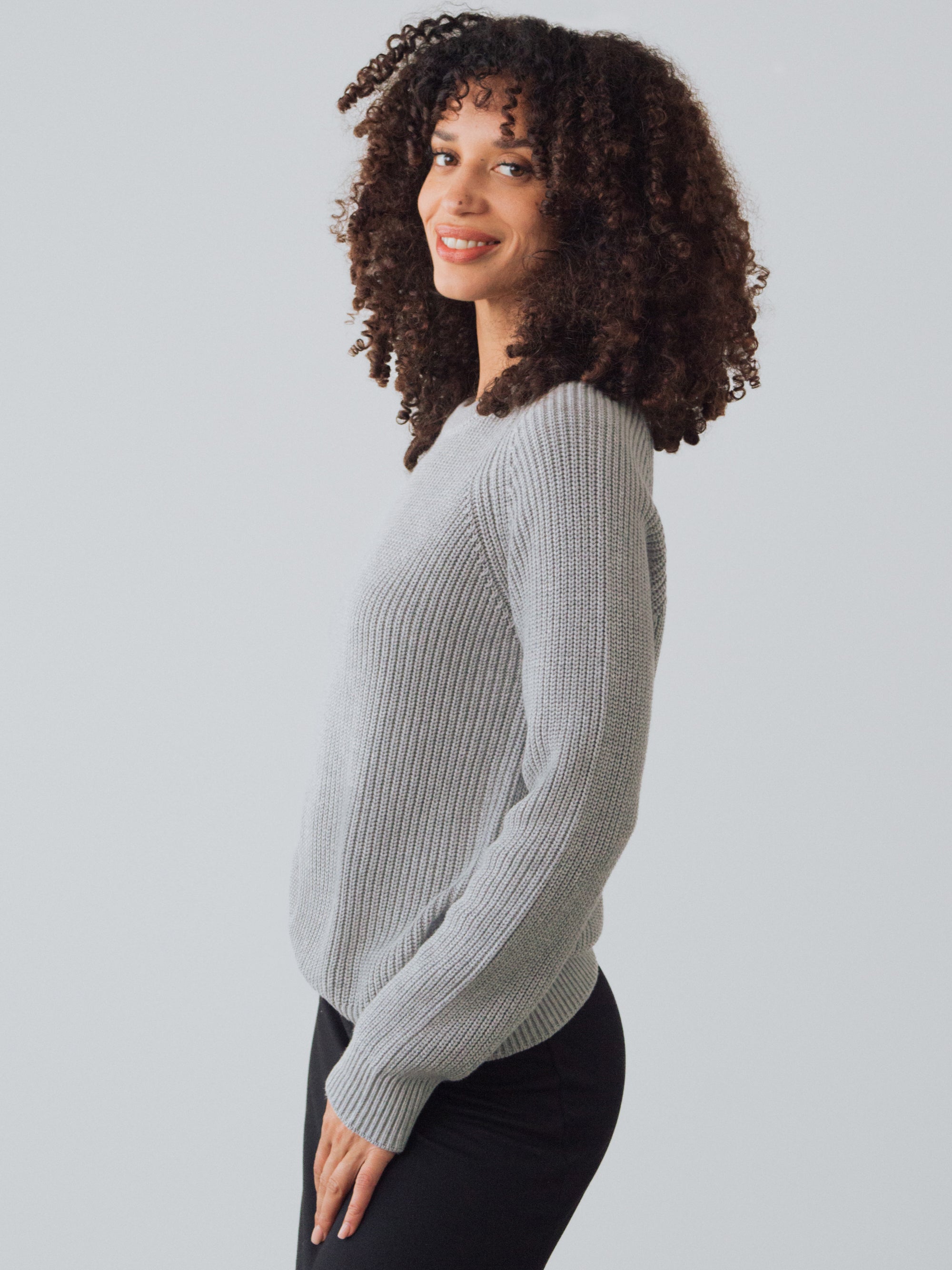 Women Heavy Knit Jumper