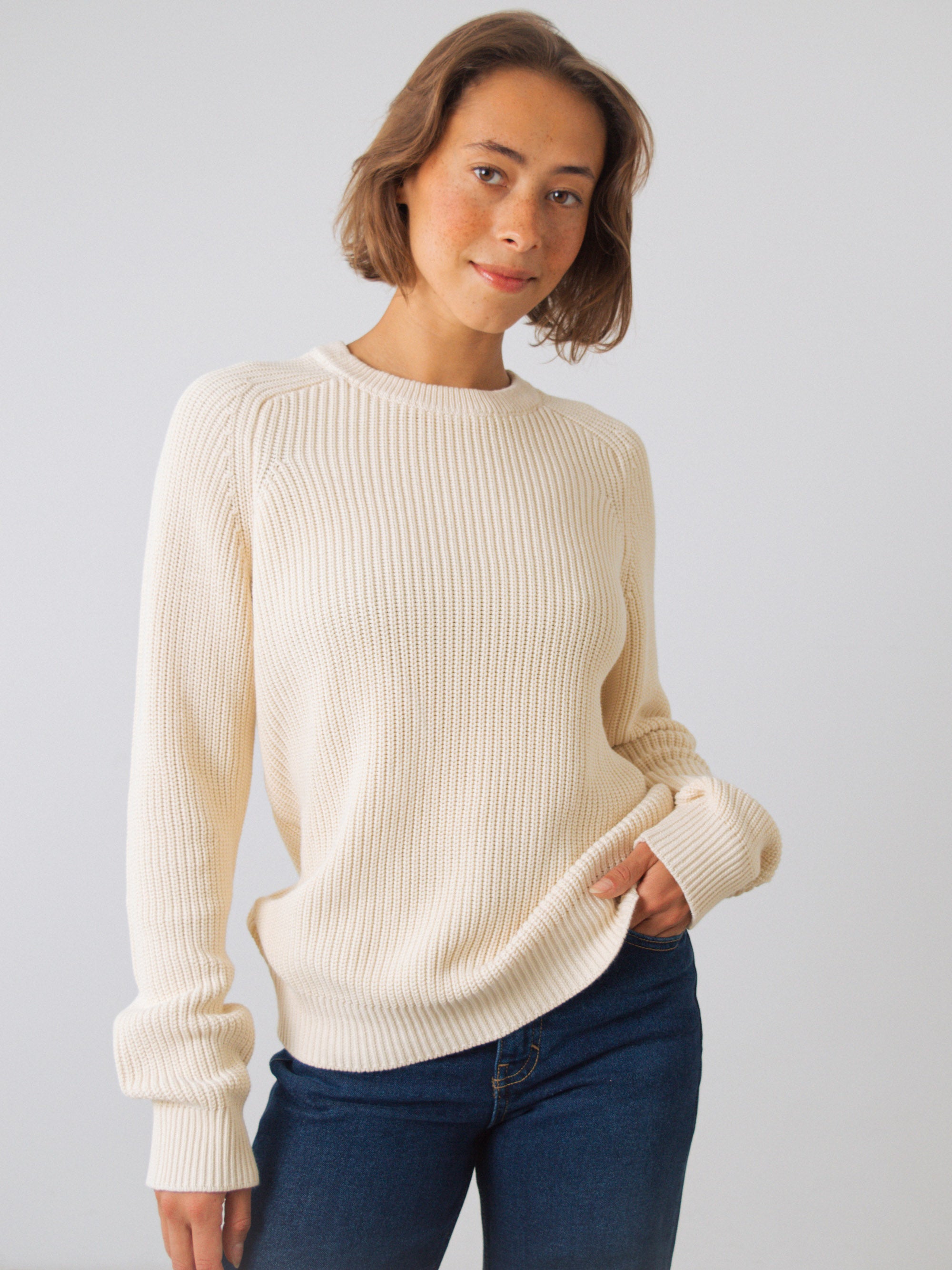 Women Heavy Knit Jumper