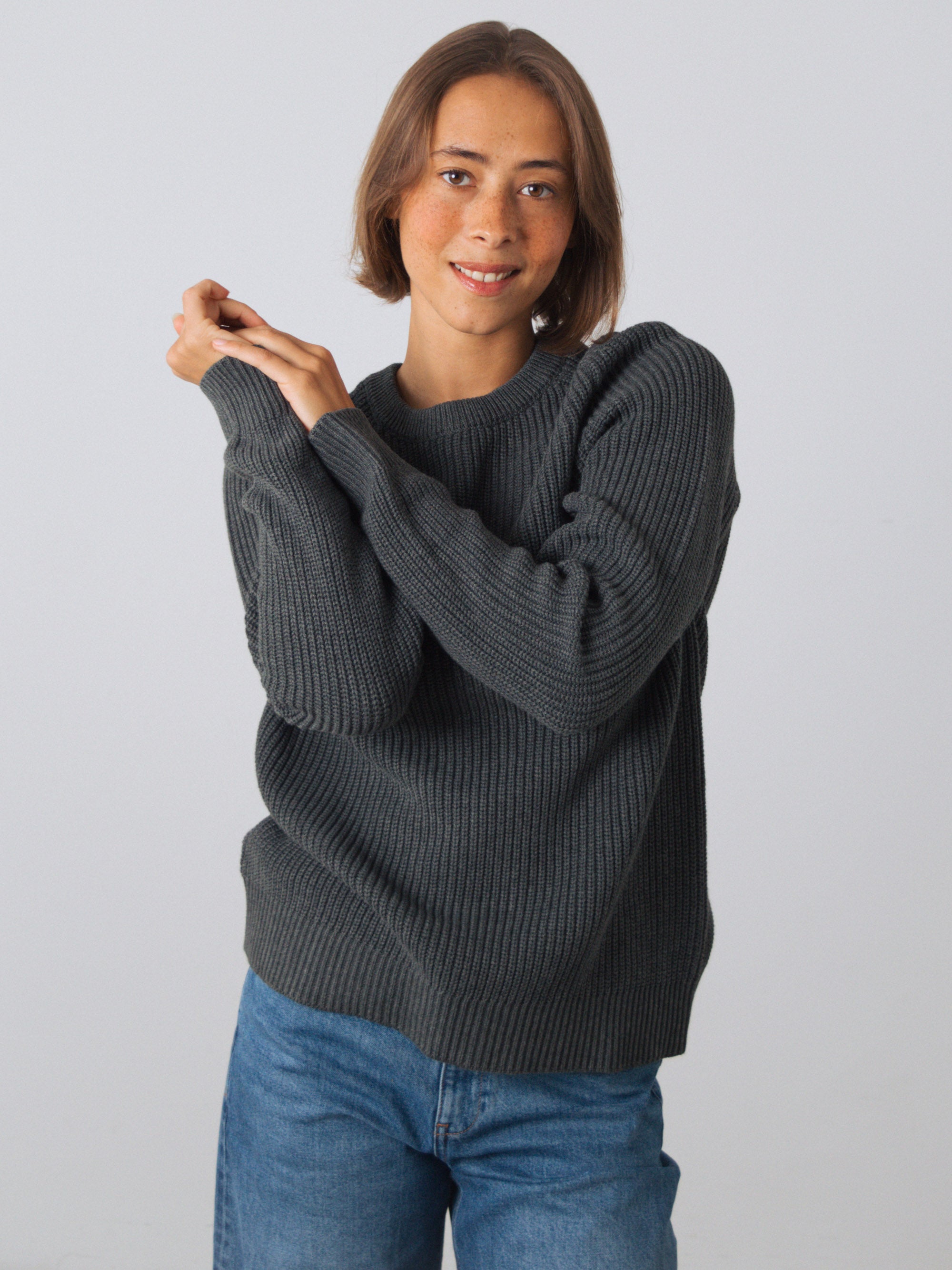 Women Heavy Knit Jumper