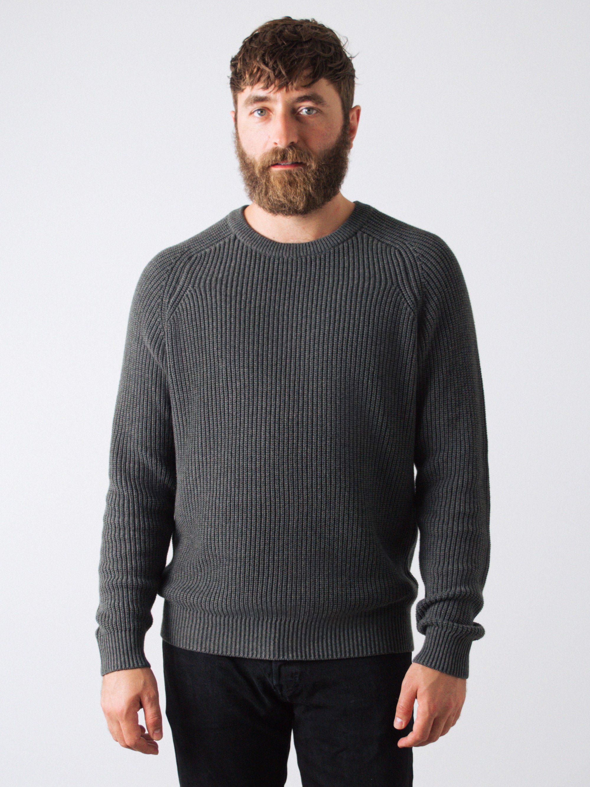 Men Heavy Knit Jumper