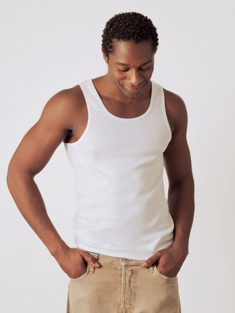 Ribbed tank top 2-pack